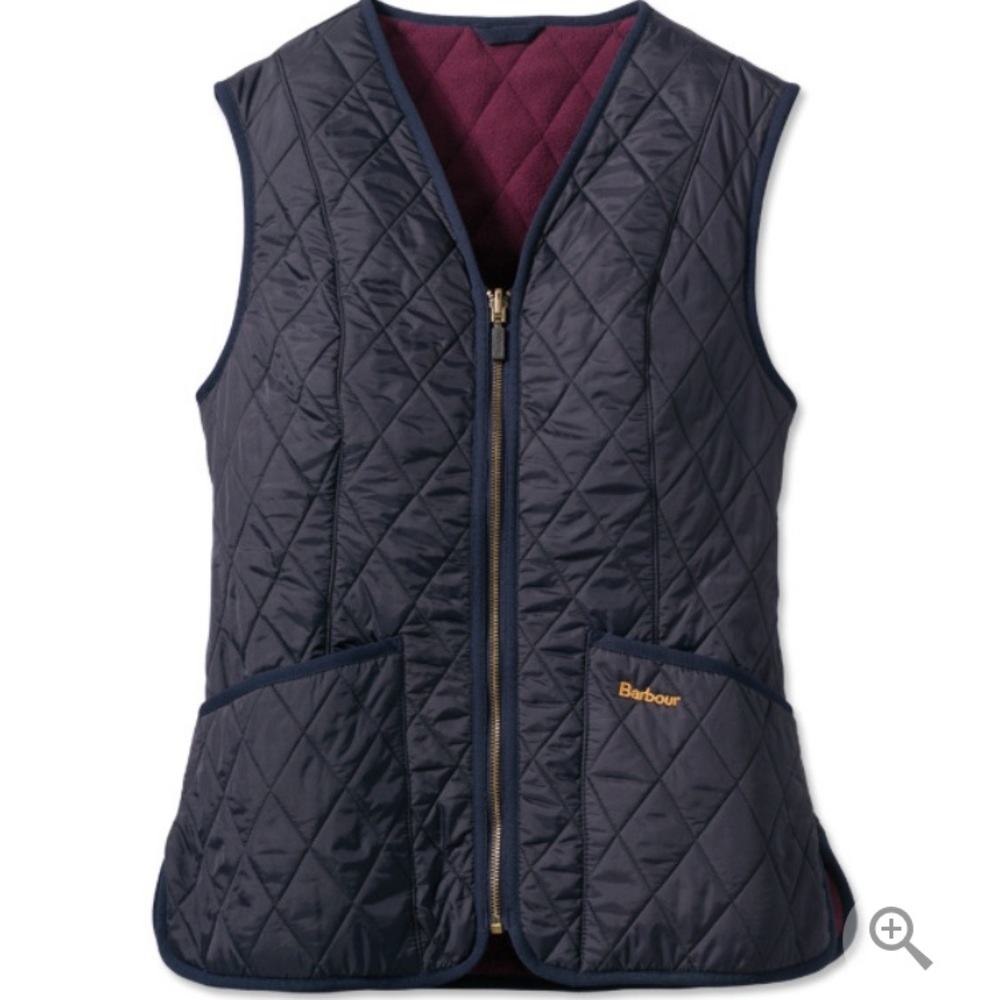 Barbour navy  vest